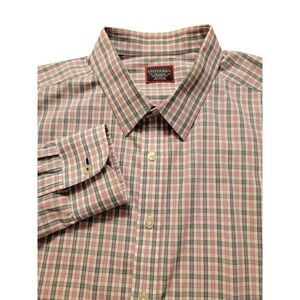 UNTUCKit XX LARGE Tall Wrinkle Free Plaid Button Down Shirt Men's Cotton